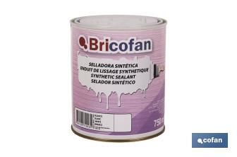 Synthetic Sealant | Bricofan White | 750ml container - Cofan