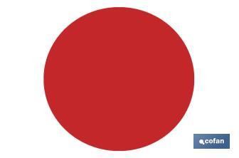 Circulos adhesivos Rojos - Cofan