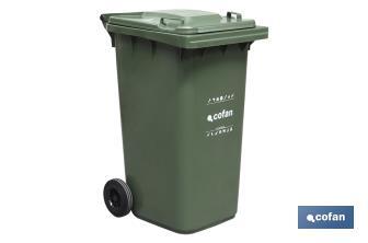 2-Wheel Rubbish bin 240L - Cofan