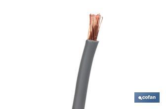 Rollo Cable Eléctrico de 100 m | H07V-K | Sección de cable de varias medidas | Varios colores - Cofan