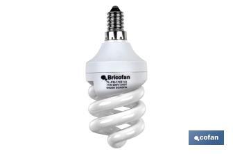 Lampada a risparmio energetico Spirale 11W/E14 - Cofan