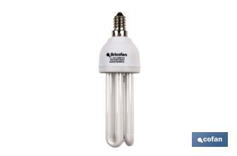 Lampada a risparmio energetico 3U 15W/E14 - Cofan