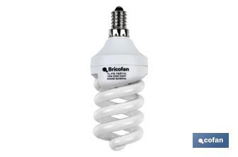 Lámpara Bajo consumo Espiral 15W/E14 - Cofan