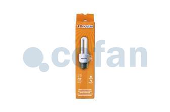 Lámpara Bajo consumo 2U 7W/E27 - Cofan