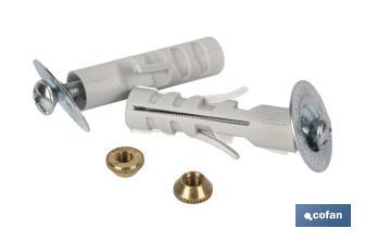 Bucha Nylon com Parafuso - Cofan