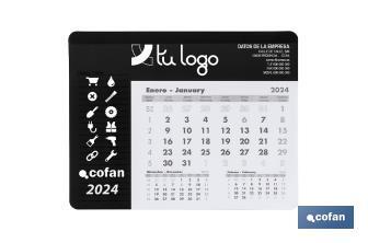 Alfombrilla Calendario - Cofan