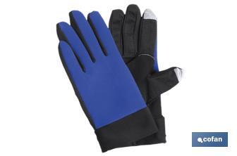 Guantes deportivos táctil - Cofan