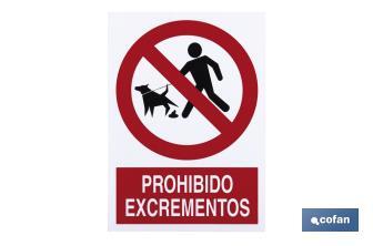 Prohibido Excrementos - Cofan