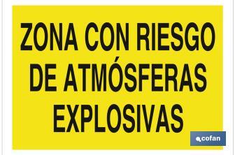 Zona com risco de atmosferas explosivas - Cofan