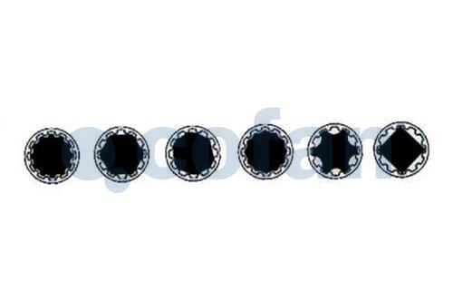 Juego De 9 Llaves Combinadas Con Carraca Reversible Con - 8