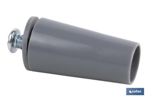 ⇒ Comprar Tope persiana nv107718 tornillo metalico 40mm plastico