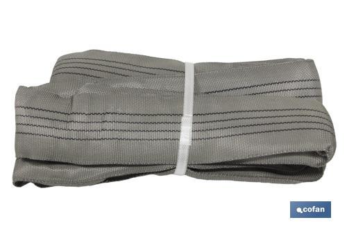 CoFan 08504006 – eslingas Flat with gazas Polyester, 4000 KG, 6 M CoFan 08504006 – eslingas Flat with gazas Polyester, 4000 KG, 6 M