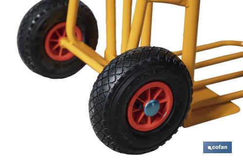 Carrello Porta Gomme Wiltec - Supporto Per 4 Pneumatici, Portata 100 Kg - Foto 10