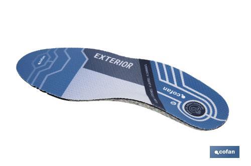 Palmilhas de proteção para pisada supinada (pisada exterior