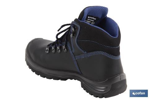 Bota de Piel Color Negro Seguridad S-3 Model Dafne Cofan