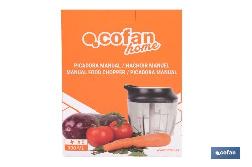 Verde) - Mini tritatutto manuale da cucina, tagliacipolle manuale da 520 ml con cordino, frullatore manuale con 3 lame in acciaio inossidabile, trita | Leroy Merlin