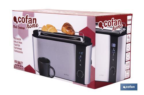 Tostapane a 2 fette in acciaio inox 550w DE LONGHI 1 PZ - Coop Shop
