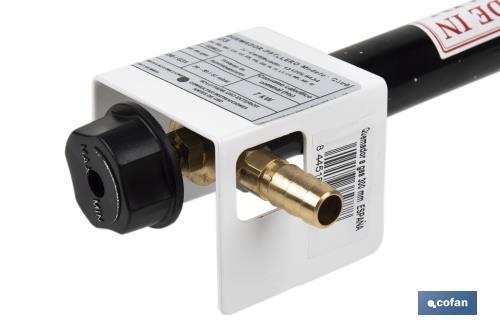 Fornello Per Paella A Gas - Diametro 50cm | Acciaio Smaltato | Doppio Bruciatore Regolabile - Foto 3