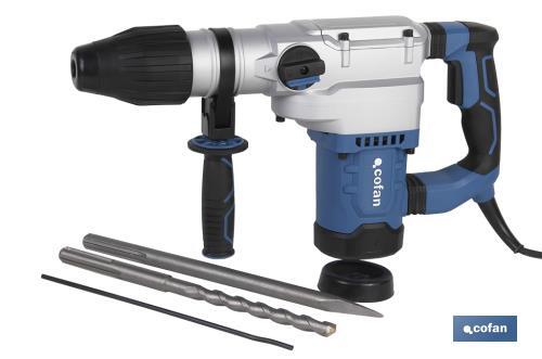 Por cierto Pensar usted está Taladro martillo perforador | 1500W SDS MAX| Martillo rotativo 1500 W | Perforador de percusión 12 J | Cofan Por cierto Pensar usted está Taladro martillo perforador | 1500W SDS MAX| Martillo rotativo 1500 W | Perforador de percusión 12 J | Cofan