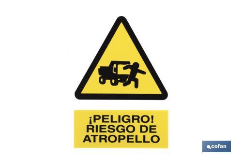 Riesgo de atropello | Cofan