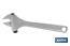 Llave inglesa | Moleta lateral | Ajustable | Varias medidas y aperturas | Fabricada en acero al cromo-vanadio - Cofan