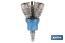 Enchufe rápido con 3 salidas en Flor | Distribuidor conector neumático  con 3 salidas para instalaciones neumáticas - Cofan