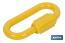 Yellow link chain - Cofan