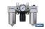 Filtro regulador presión + Lubricador rosca 1" | Filtro Regulador Aire Comprimido de Compresor - Cofan