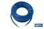 Manguera de compresor Ø8 x 12mm (Rosca macho BSP 1/4") longitud 15 Metros | Manguera azul para aire comprimido en PVC - Cofan