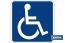 V-15 handicapped person plate - Cofan