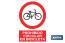 Proibido Circular de bicicleta - Cofan
