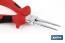 Pinze a punta arrotondata | Pinze isolate per una sicurezza maggiore | Lunghezza: 160 mm - Cofan