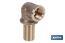 Elbow fitting male thread - Cofan
