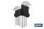 Set of 9 Torx keys | Long version | Available sizes from T10 to T50 - Cofan