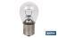 Lámpara P21W (BAU15s) 12 V (Descentrada) - Cofan