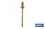 Rivetti in rame con chiodo in ottone - Cofan