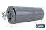 Tope para persianas en PVC | Medida 40 mm | Incluye tornillo métrica 6 | Disponible en varios colores - Cofan