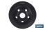 Carving wheel for angle grinder | Tungsten carbide wheel | Available with different grits | Size: Ø115 x 22.23mm - Cofan