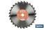 Lama per sega circolare | Disco da taglio per legno | Ideale per seghe circolari da banco | 28 denti | Dimensioni: 315 x 3,2 x 30 mm - Cofan