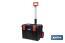 Caja de herramientas Heavy Duty | Con Asa Telescópica y 2 Ruedas | Medidas: 53 x 35,5 x 39 cm - Cofan