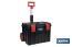 Caja de herramientas Heavy Duty | Con Asa Telescópica y 2 Ruedas | Medidas: 53 x 35,5 x 39 cm - Cofan
