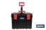 Caja de herramientas Heavy Duty | Con Asa Telescópica y 2 Ruedas | Medidas: 53 x 35,5 x 39 cm - Cofan