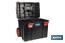Caja de herramientas Heavy Duty | Con Asa Telescópica y 2 Ruedas | Medidas: 53 x 35,5 x 39 cm - Cofan