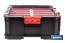Caja de herramientas modular con organizadores | Tapa de policarbonato | Incluye 8 compartimentos | Capacidad de carga: 20 kg | Compatible con set modular | Medidas: 51,7 x 33,1 x 13,4 cm - Cofan