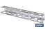 Soporte para destornilladores | Adecuado para panel de herramientas | Material: acero galvanizado | Longitud: 220 mm - Cofan