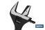 Llave ajustable reversible de gran apertura | Con moleta central. Mango fabricado en goma de gran confort | Medidas 8" (200 mm) - Cofan