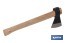 Hudson Bay axe with wooden handle | Versatile tool for different works | Total weight: 4,000g - Cofan