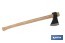 Hudson Bay axe with wooden handle | Versatile tool for different works | Total weight: 4,000g - Cofan