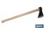 Hudson Bay axe with wooden handle | Versatile tool for different works | Total weight: 4,000g - Cofan