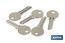 Llave en bruto para candado antipalanca Quality Plus Cofan 70-90 mm - Cofan